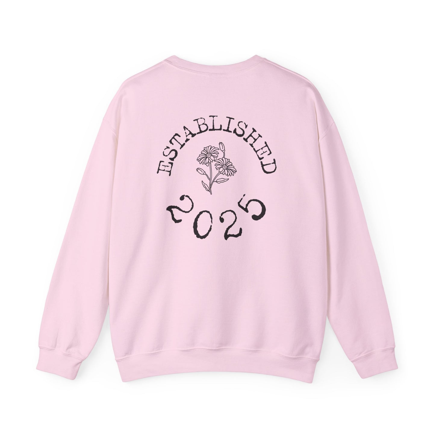 Mrs. Established 2025 Unisex Crewneck Sweatshirt | Perfect Wedding Gift