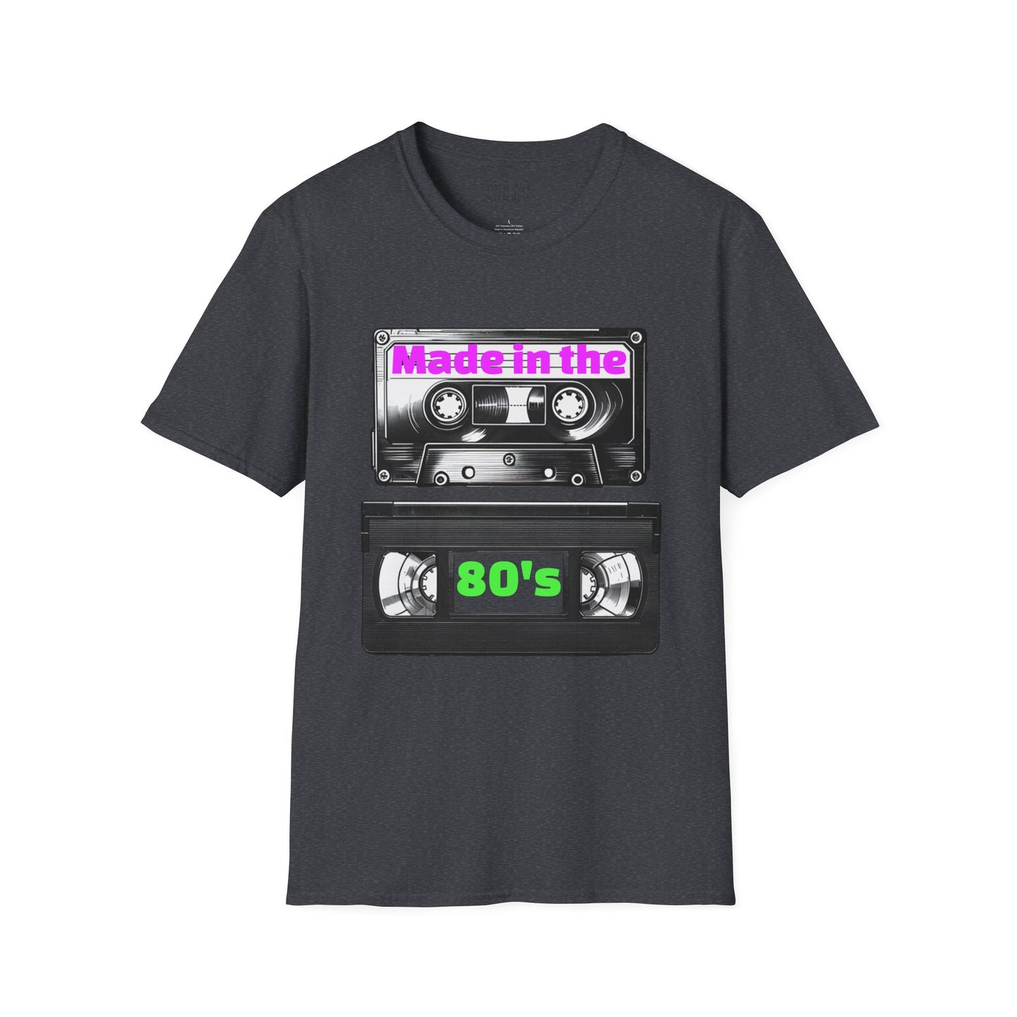 Vintage 80's Softstyle T-Shirt - Retro 80's Made in the 80's Tee