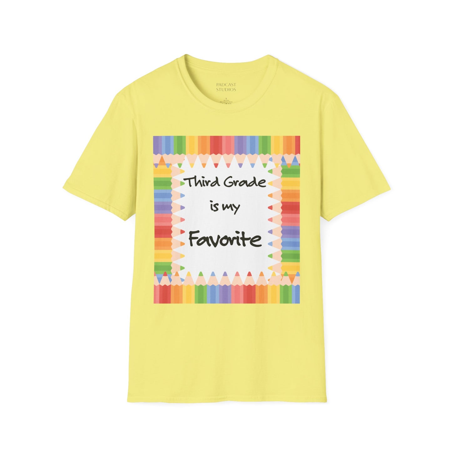 Third Grade is My Favorite T-Shirt , can personalize any grade, Cute Teacher Gift, Classroom Wear, Back to School Shirt, Educational Apparel, Kids Learning